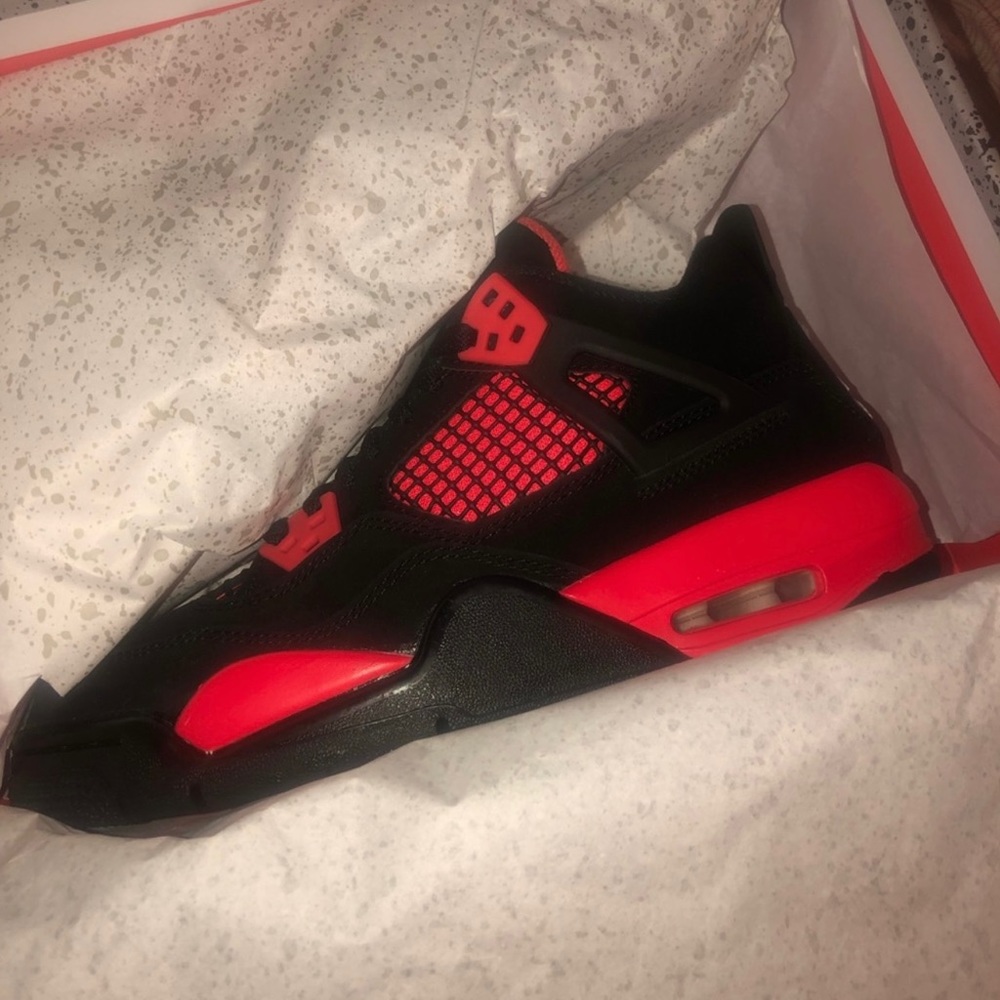 Never worn just sitting in my closet hood condition jordan box and sticker